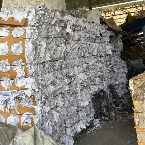 รับซื้อกระดาษรีไซเคิล - ธัญณ์ พลาสติก รีไซเคิล - บริการรับเศษกระดาษที่ผ่านการย่อยทำลาย